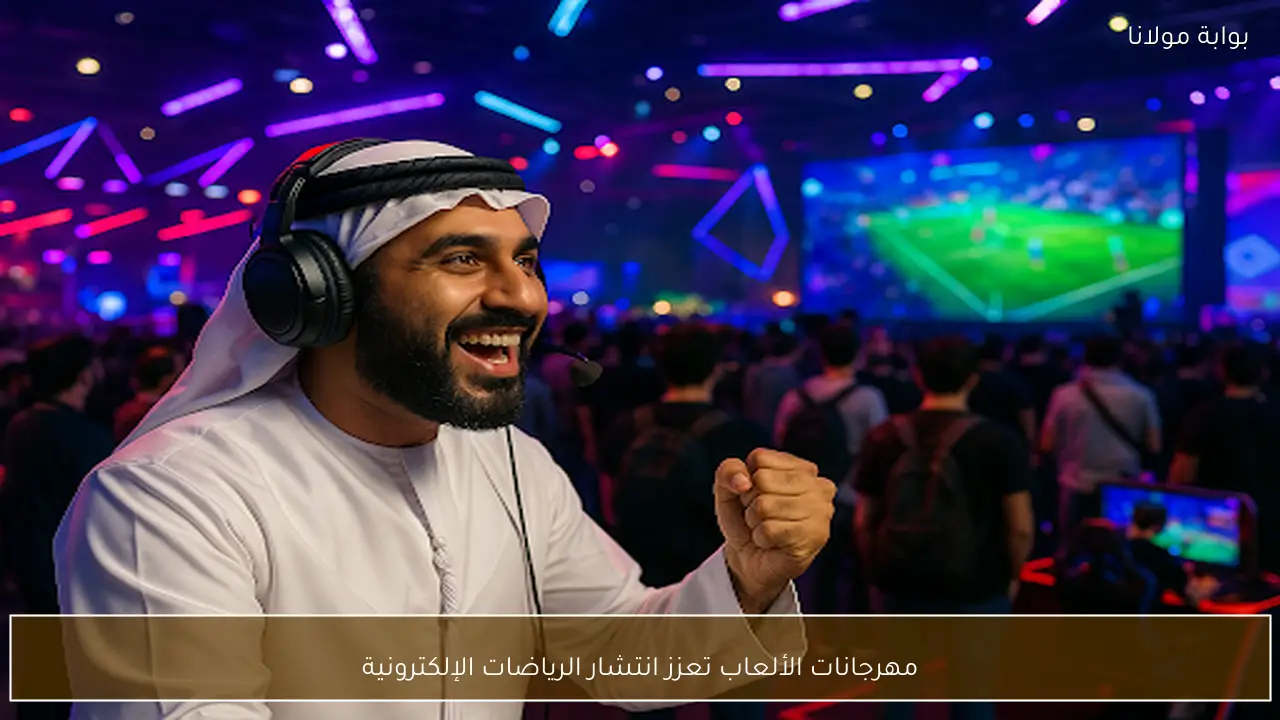 مهرجانات الألعاب تعزز انتشار الرياضات الإلكترونية