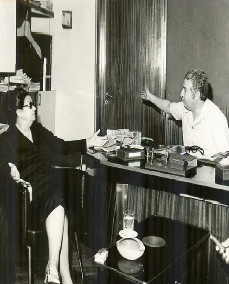 أم كلثوم وحوار مع إحسان عبد القدوس