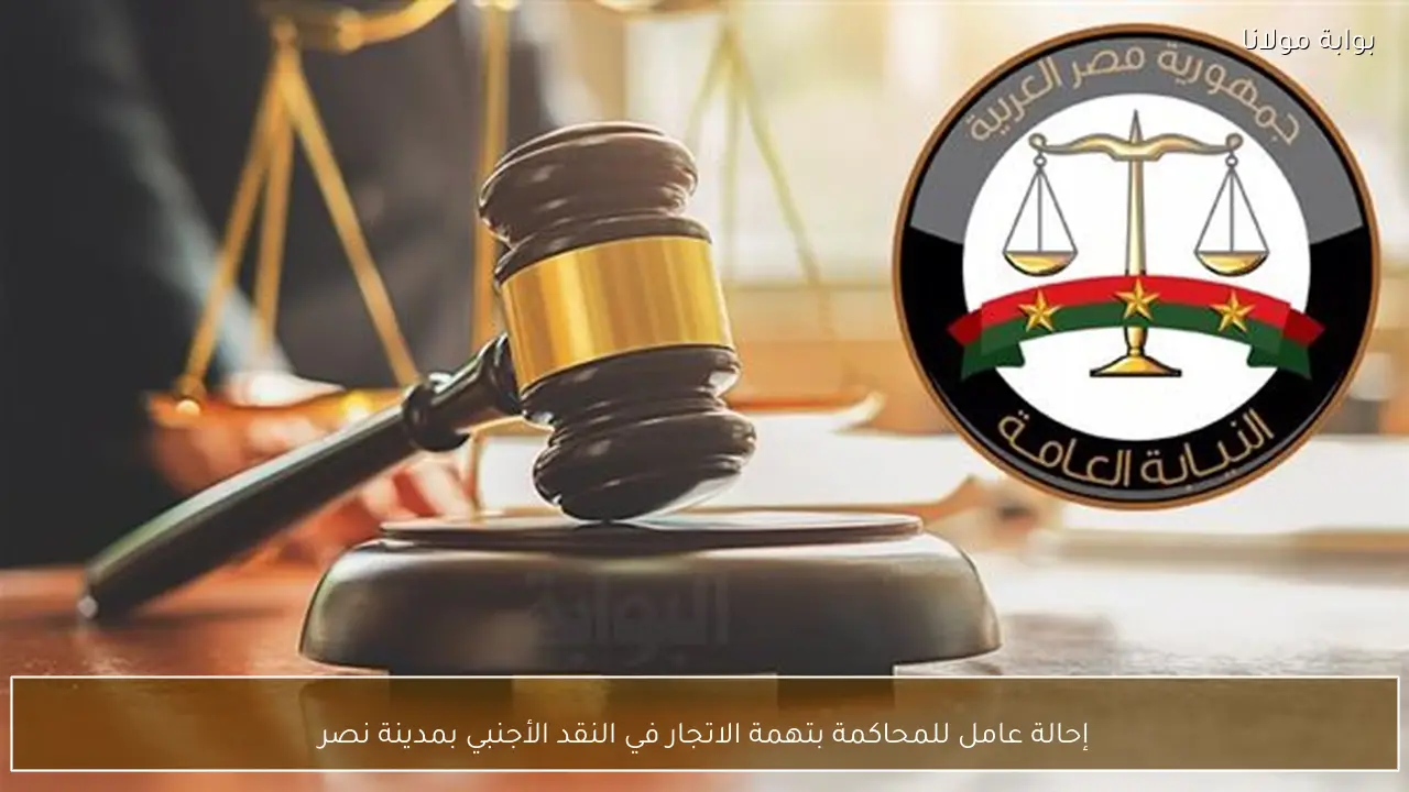 إحالة عامل للمحاكمة بتهمة الاتجار في النقد الأجنبي بمدينة نصر