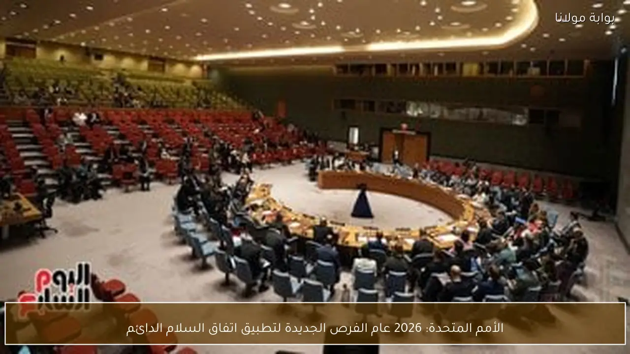 الأمم المتحدة: 2026 عام الفرص الجديدة لتطبيق اتفاق السلام الدائم