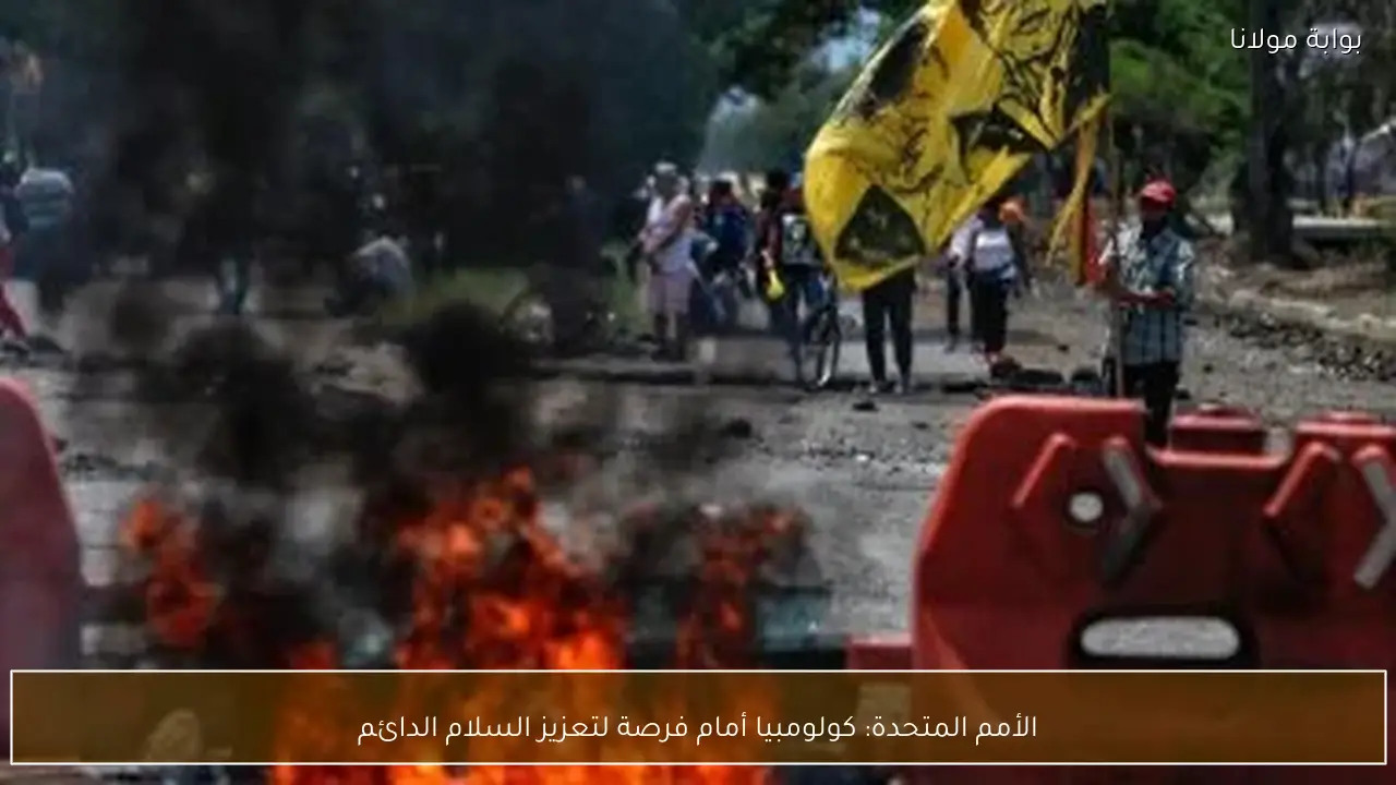 الأمم المتحدة: كولومبيا أمام فرصة لتعزيز السلام الدائم