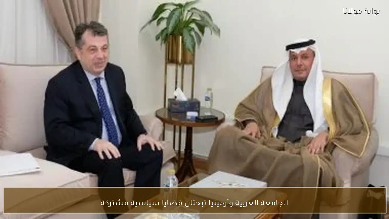 الجامعة العربية وأرمينيا تبحثان قضايا سياسية مشتركة