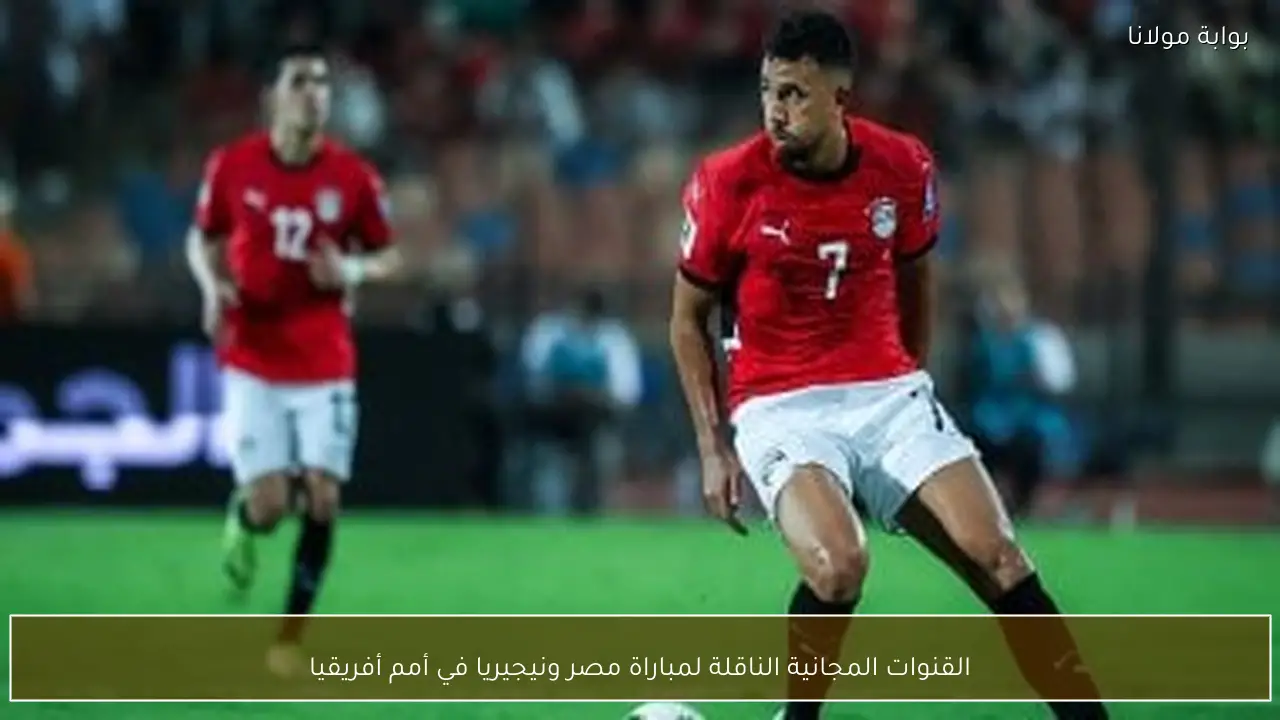 القنوات المجانية الناقلة لمباراة مصر ونيجيريا في أمم أفريقيا