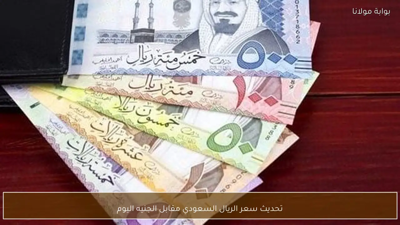 تحديث سعر الريال السعودي مقابل الجنيه اليوم
