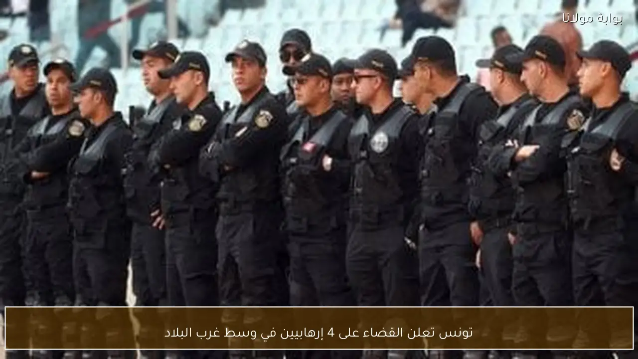 تونس تعلن القضاء على 4 إرهابيين في وسط غرب البلاد