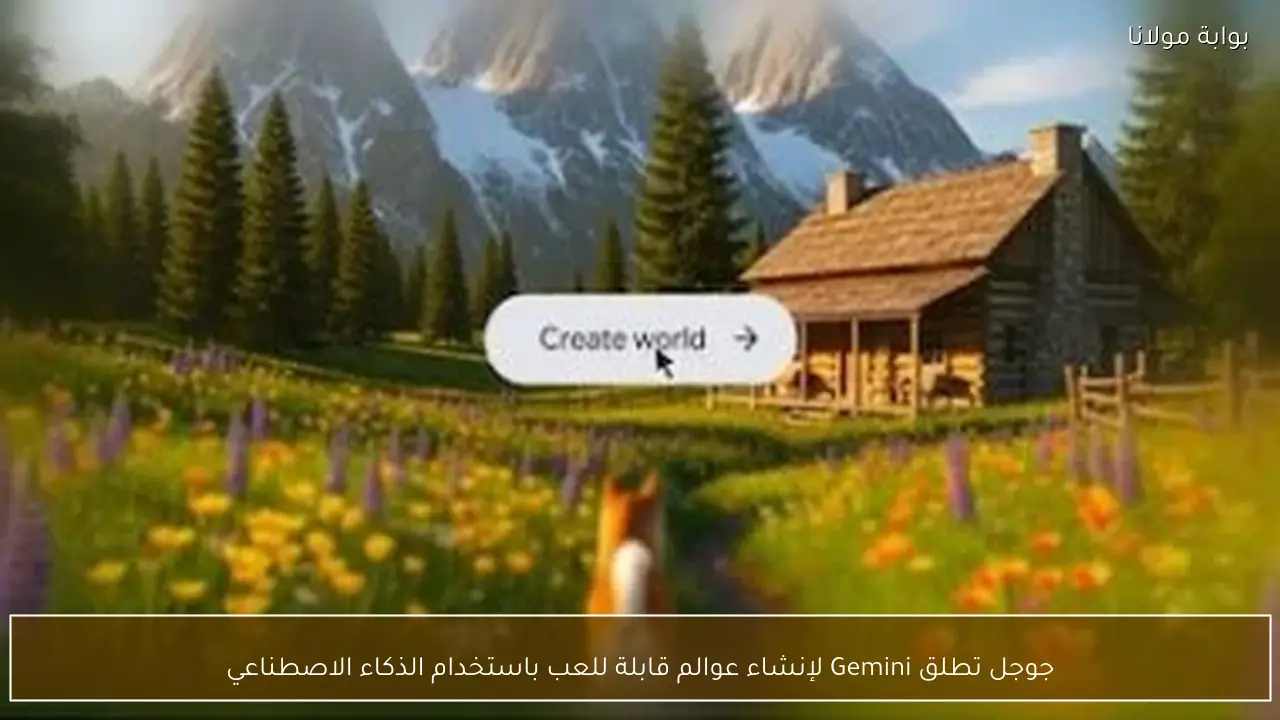 جوجل تطلق Gemini لإنشاء عوالم قابلة للعب باستخدام الذكاء الاصطناعي