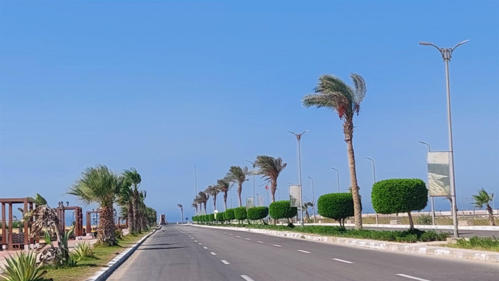 الرياح بجنوب سيناء