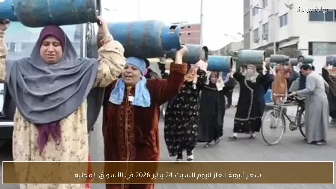 سعر أنبوبة الغاز اليوم السبت 24 يناير 2026 في الأسواق المحلية