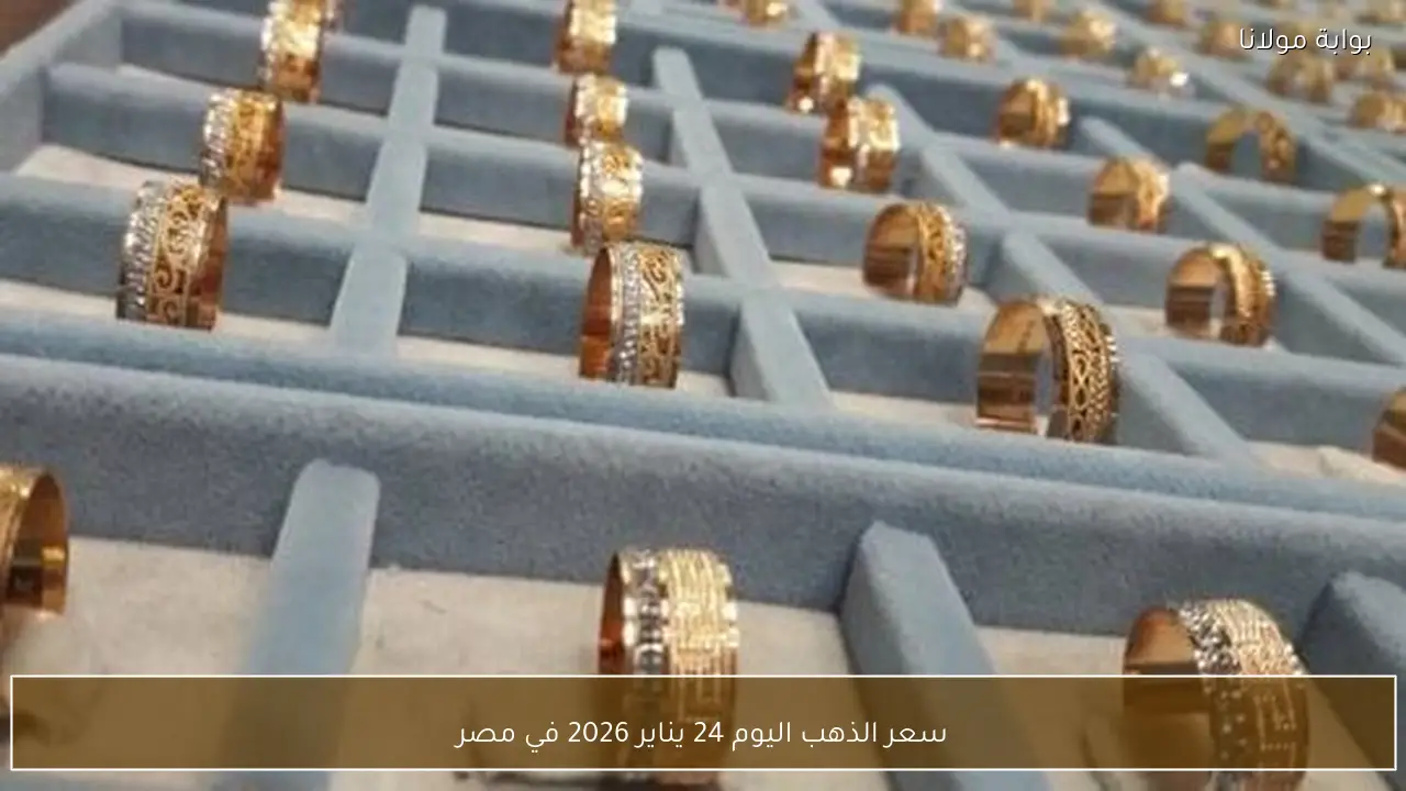 سعر الذهب اليوم 24 يناير 2026 في مصر