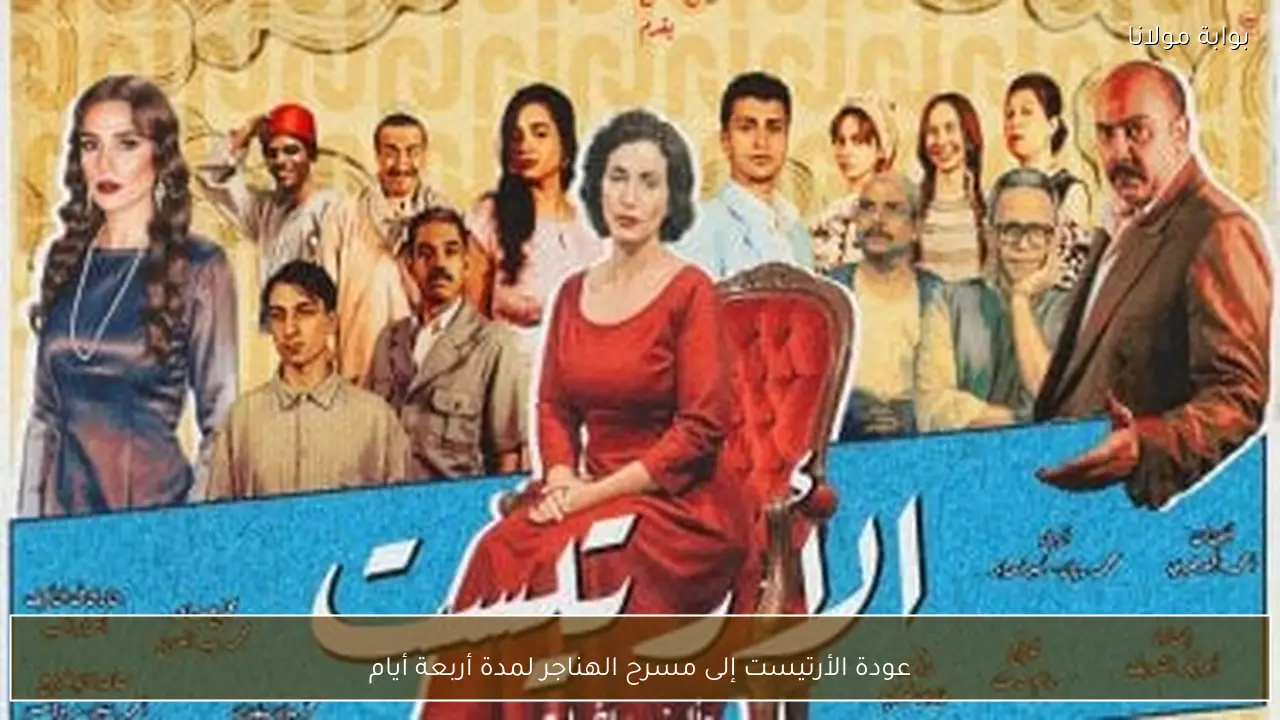 عودة الأرتيست إلى مسرح الهناجر لمدة أربعة أيام