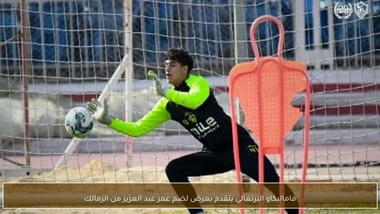 فاماليكاو البرتغالي يتقدم بعرض لضم عمر عبد العزيز من الزمالك