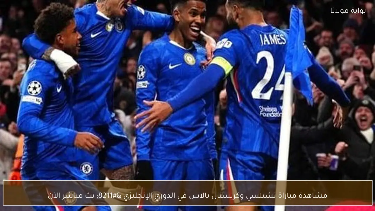 مشاهدة مباراة تشيلسي وكريستال بالاس في الدوري الإنجليزي – بث مباشر الآن