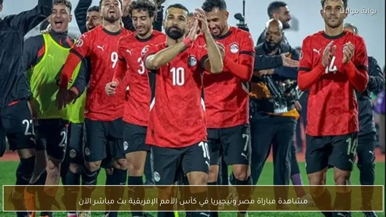 مشاهدة مباراة مصر ونيجيريا في كأس الأمم الإفريقية بث مباشر الآن