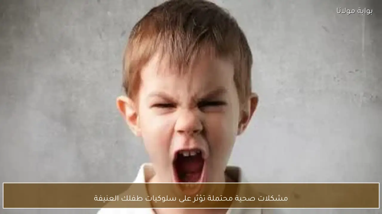 مشكلات صحية محتملة تؤثر على سلوكيات طفلك العنيفة