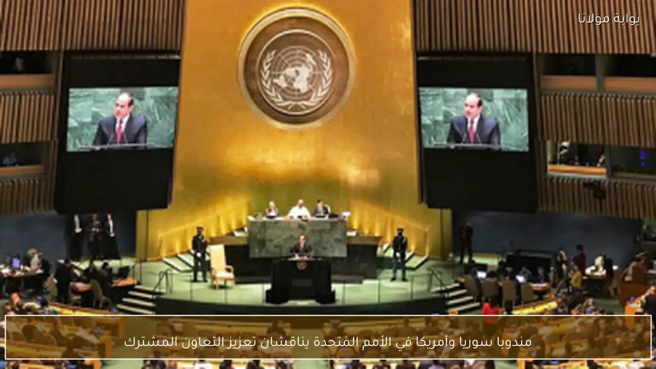 مندوبا سوريا وأمريكا في الأمم المتحدة يناقشان تعزيز التعاون المشترك