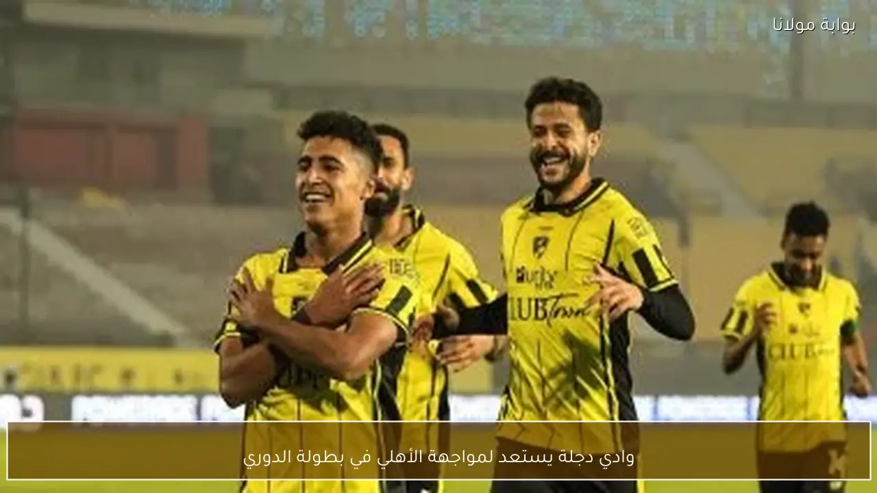 وادي دجلة يستعد لمواجهة الأهلي في بطولة الدوري