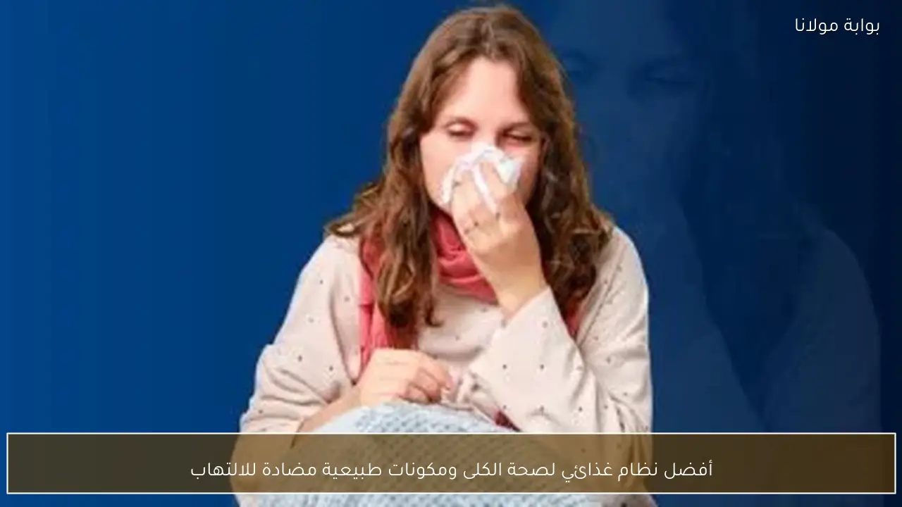 أفضل نظام غذائي لصحة الكلى ومكونات طبيعية مضادة للالتهاب