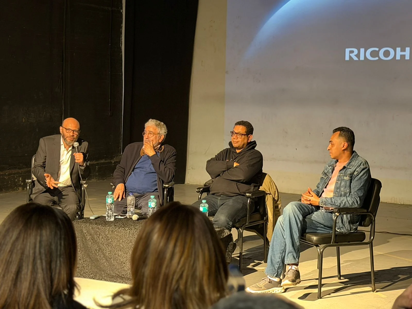 حفل تأبين المخرج عمرو بيومي بدأ منذ قليل بمركز الجيزويت (4)