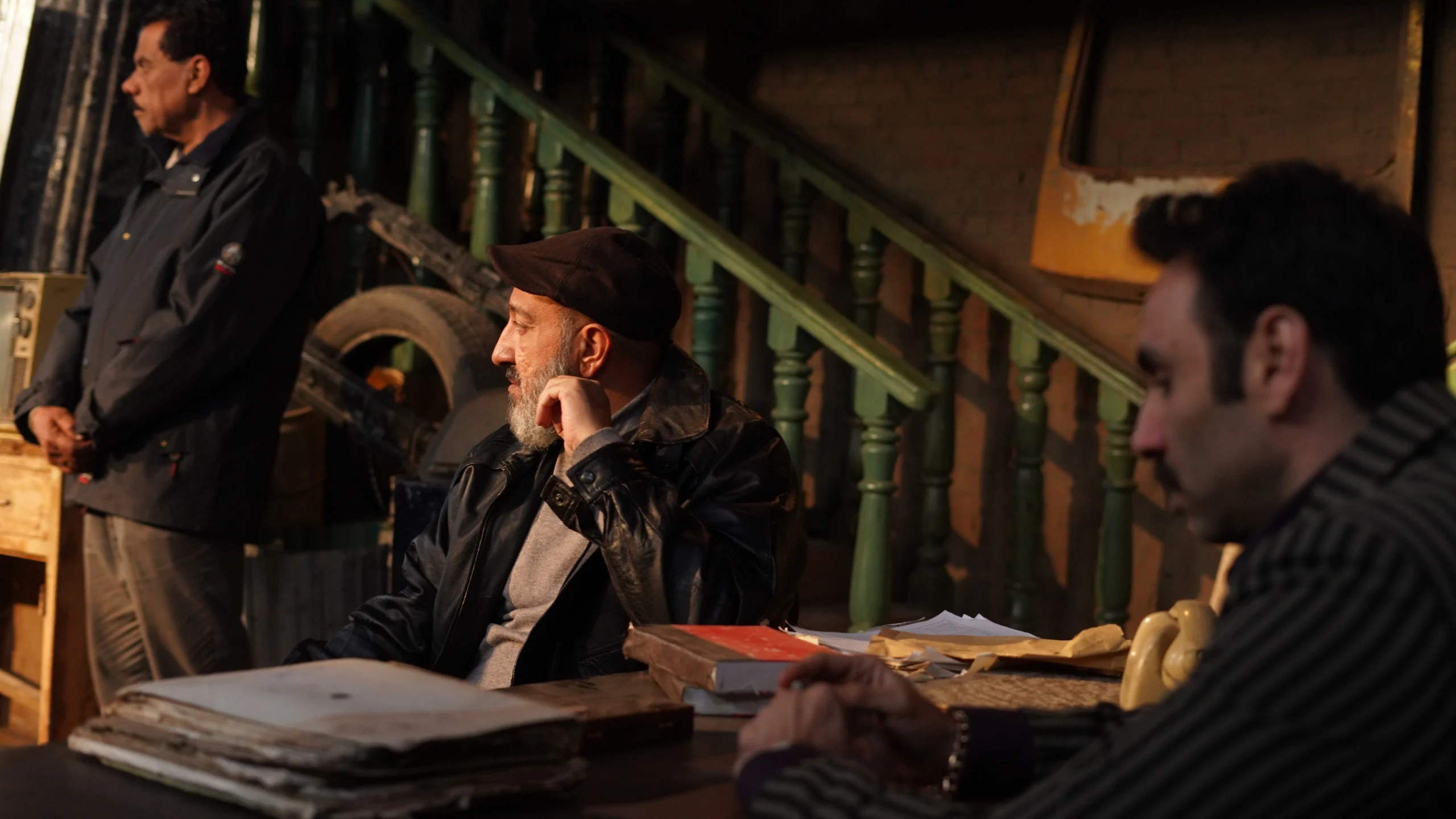 عماد صفوت فى كواليس مناعة مع أحمد الشامى 