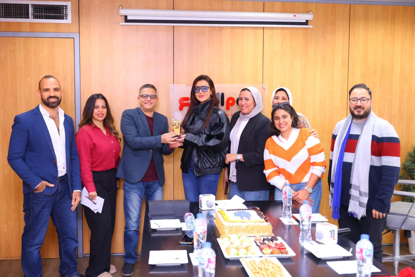 تكريم رضوى الشربيني في بوابة مولانا