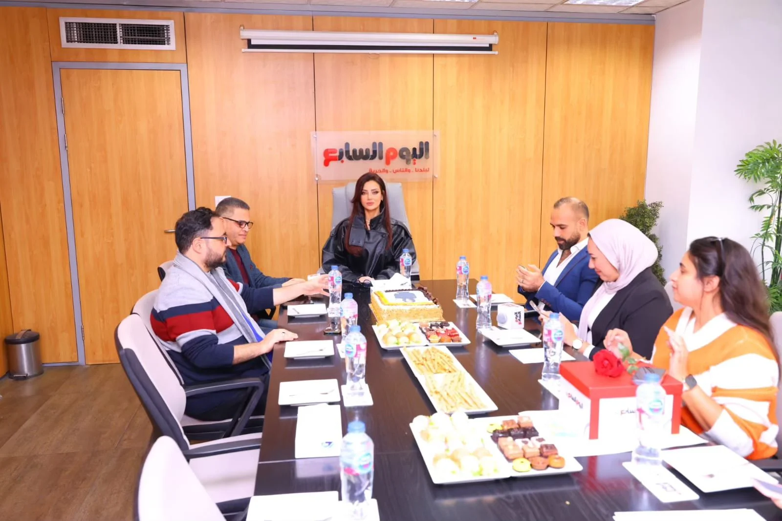 ندوة الإعلامية رضوى الشربيني في بوابة مولانا