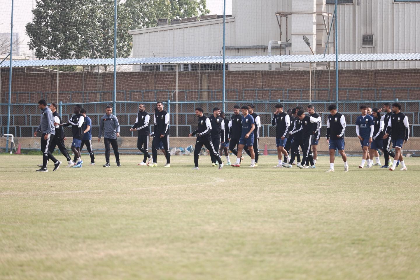 كهربا في التدريب