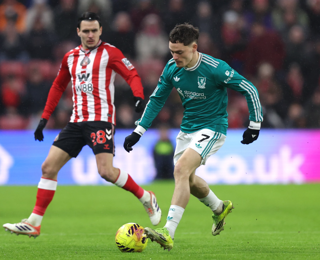 مباراة ليفربول وسندرلاند في الدوري الإنجليزي 