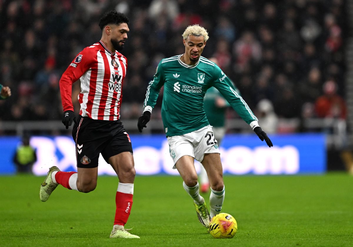 مباراة ليفربول وسندرلاند في الدوري الإنجليزي 