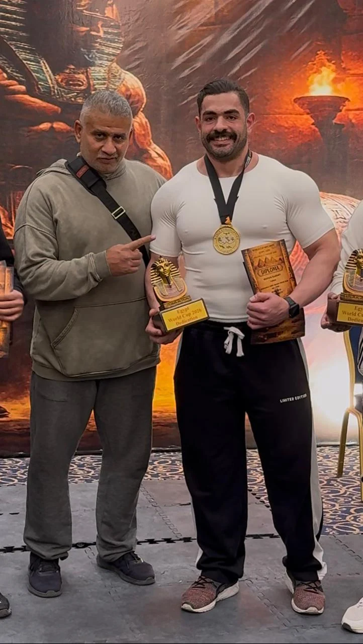 مصطفى العراقي يتربع على عرش القوى البدنية للمرة الثانية  (3)