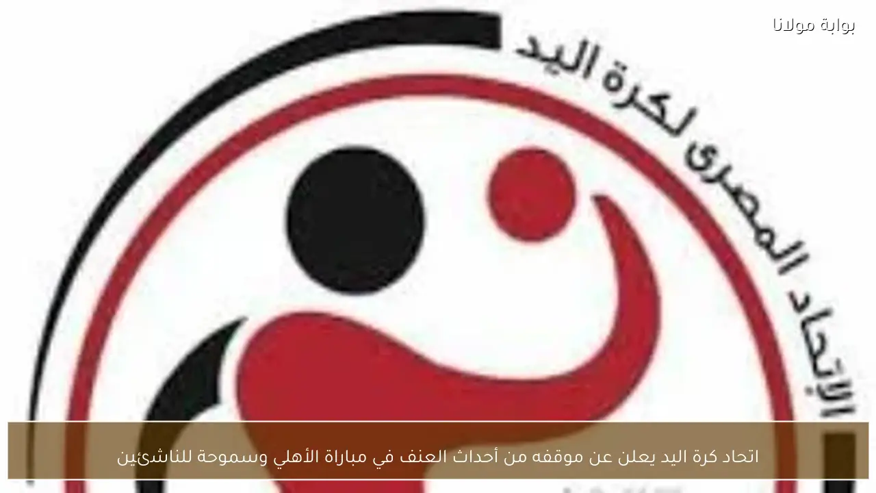 اتحاد كرة اليد يعلن عن موقفه من أحداث العنف في مباراة الأهلي وسموحة للناشئين