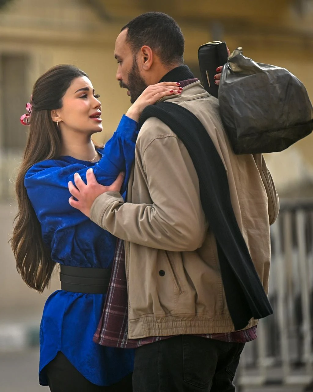 هدى الاتربي واحمد خالد صالح من مسلسل مناعة هدى الاتربي واحمد خالد صالح من مسلسل مناعة