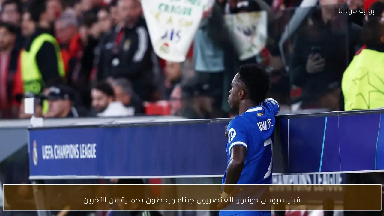 فينيسيوس جونيور: العنصريون جبناء ويحظون بحماية من الآخرين