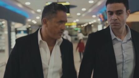 أمير كرارة مع محمود مهران من مسلسل رأس الأفعى