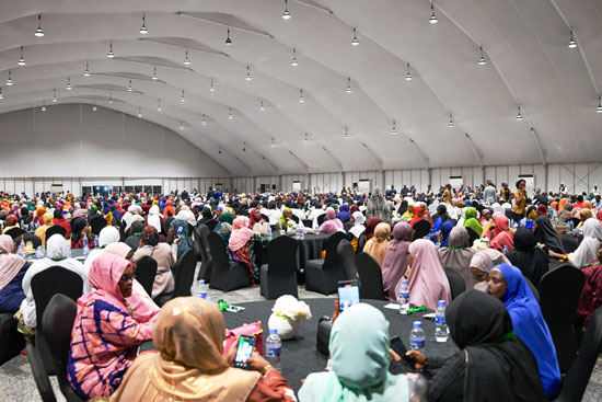 د.العيسى يحضر مائدة الإفطار الرمضاني للجالية المسلمة في رواندا (3)