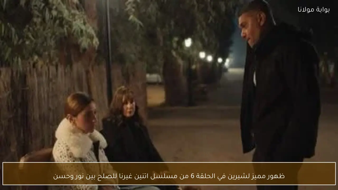 ظهور مميز لشيرين في الحلقة 6 من مسلسل اتنين غيرنا للصلح بين نور وحسن
