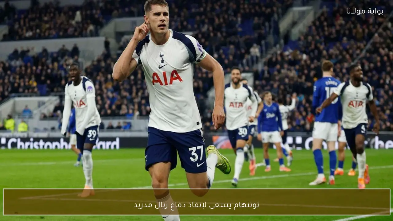 توتنهام يسعى لإنقاذ دفاع ريال مدريد