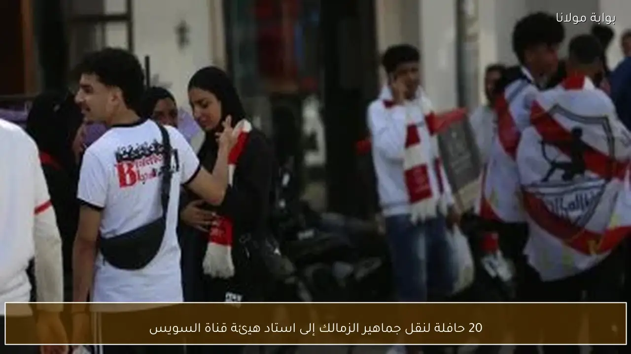 20 حافلة لنقل جماهير الزمالك إلى استاد هيئة قناة السويس