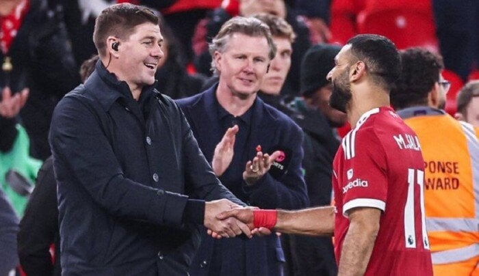 جيرارد يعلق على إنجاز صلاح مع ليفربول: سيشعر بالإحباط لأنه لم يكسر رقمي