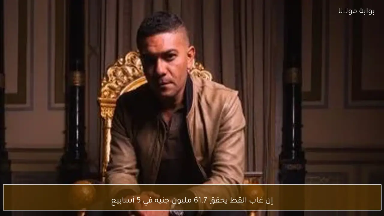 إن غاب القط يحقق 61.7 مليون جنيه في 5 أسابيع
