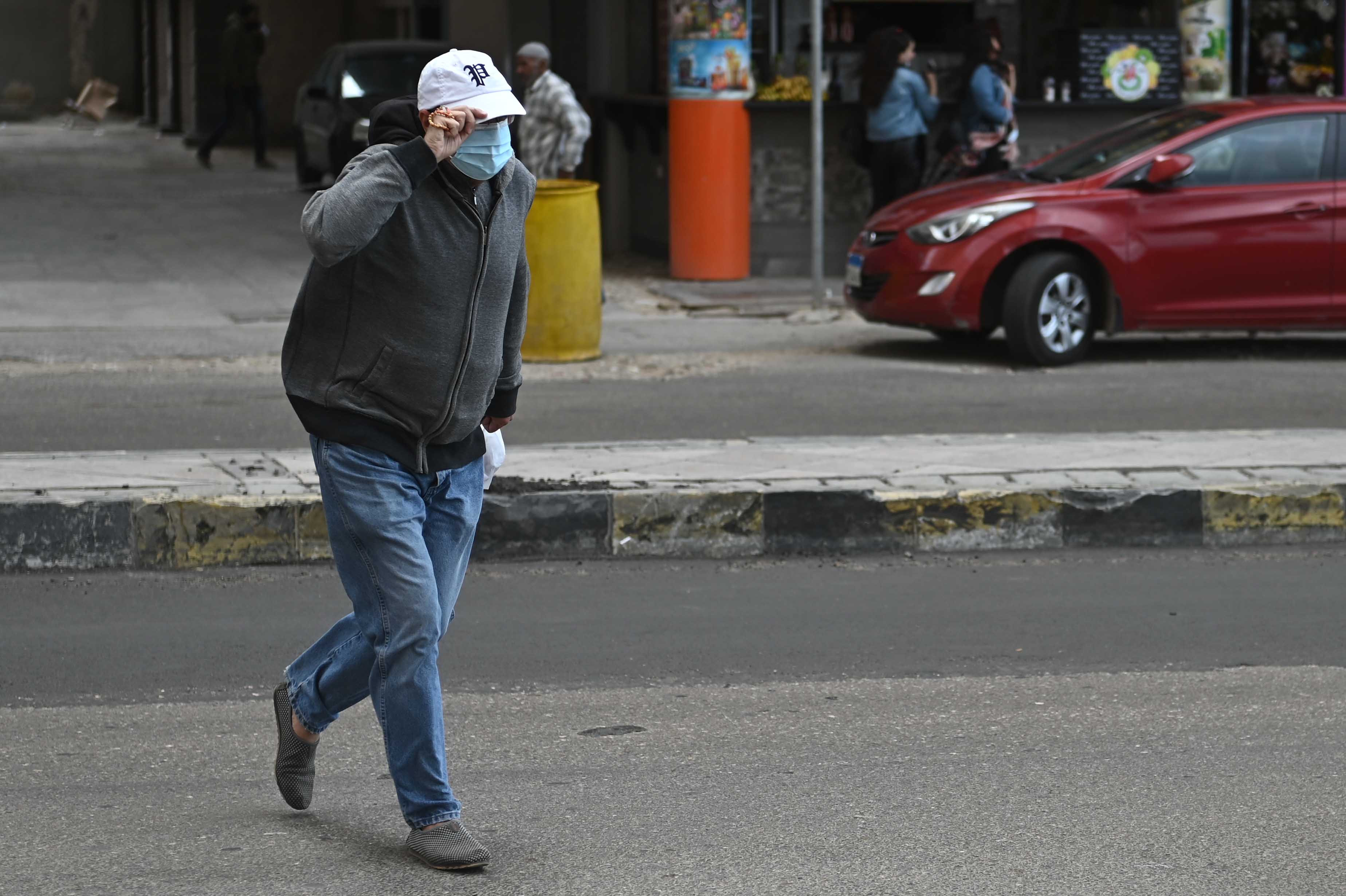 رياح و اتربة على الاسكندرية