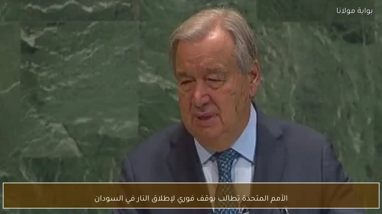 الأمم المتحدة تطالب بوقف فوري لإطلاق النار في السودان