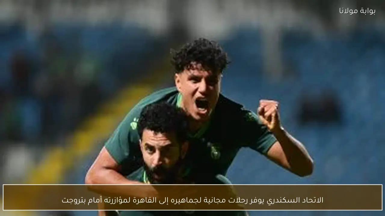 الاتحاد السكندري يوفر رحلات مجانية لجماهيره إلى القاهرة لمؤازرته أمام بتروجت