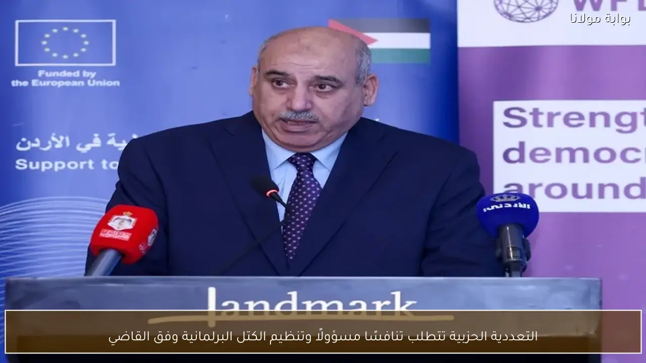 التعددية الحزبية تتطلب تنافسًا مسؤولًا وتنظيم الكتل البرلمانية وفق القاضي