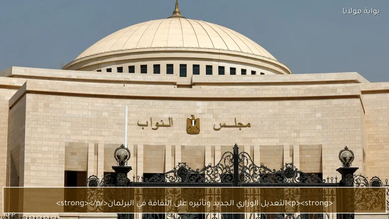 <p><strong>التعديل الوزاري الجديد وتأثيره على الثقافة في البرلمان</strong></p>