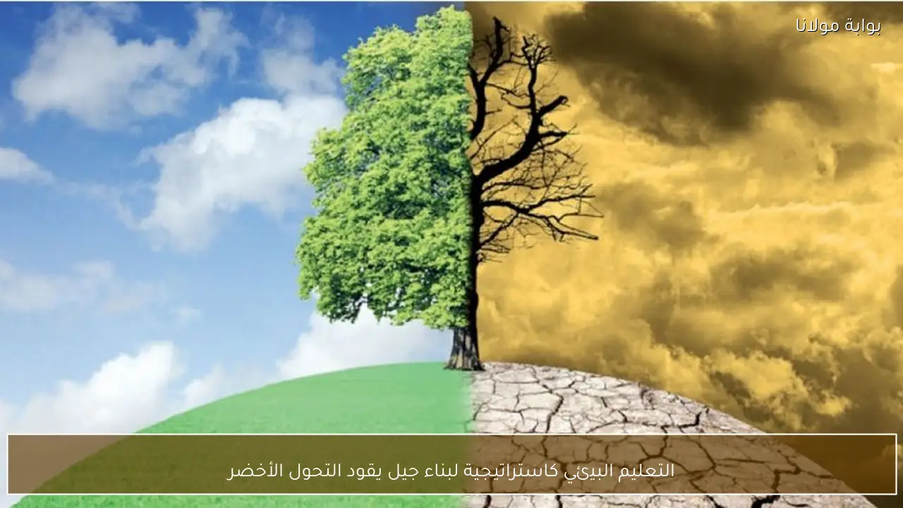 التعليم البيئي كاستراتيجية لبناء جيل يقود التحول الأخضر