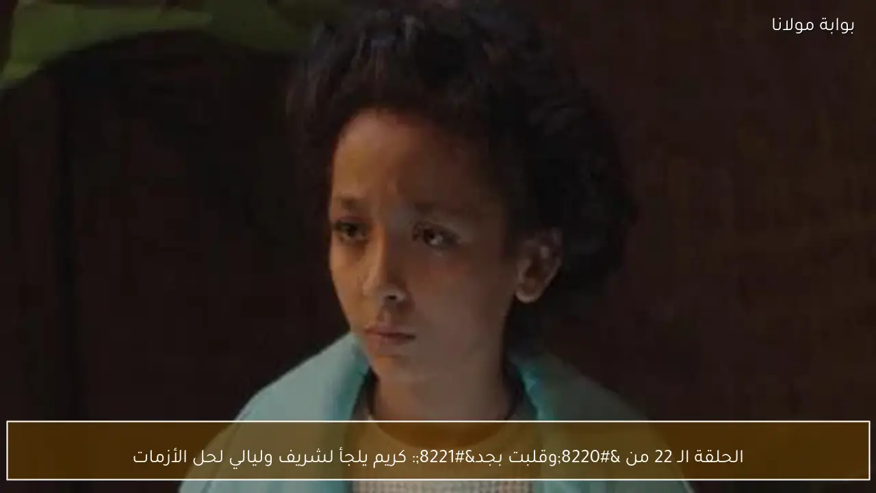 الحلقة الـ 22 من “وقلبت بجد”: كريم يلجأ لشريف وليالي لحل الأزمات