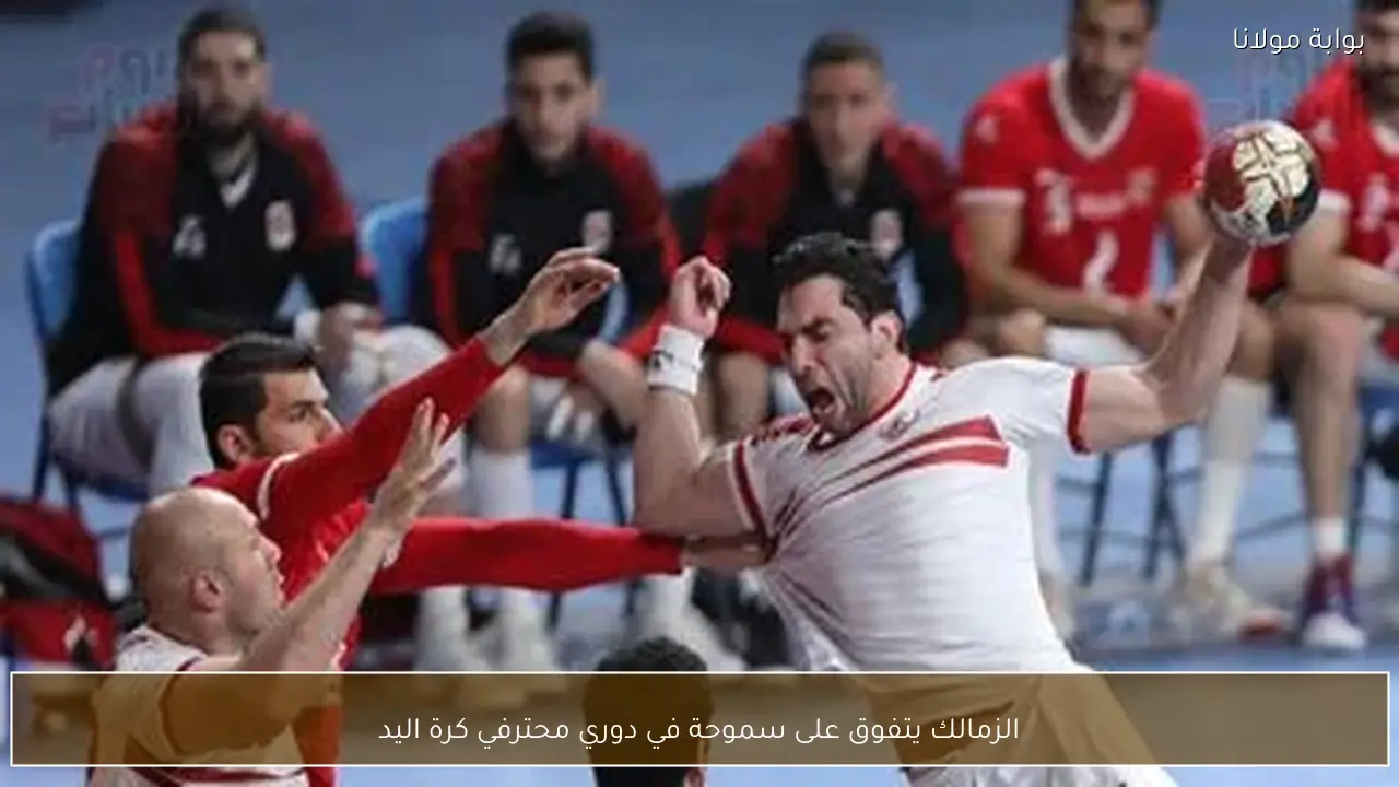 الزمالك يتفوق على سموحة في دوري محترفي كرة اليد