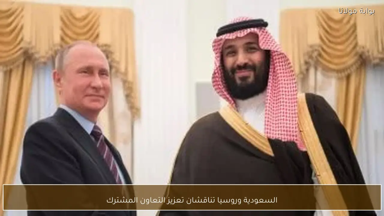 السعودية وروسيا تناقشان تعزيز التعاون المشترك