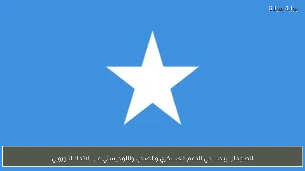 الصومال يبحث في الدعم العسكري والصحي واللوجيستي من الاتحاد الأوروبي