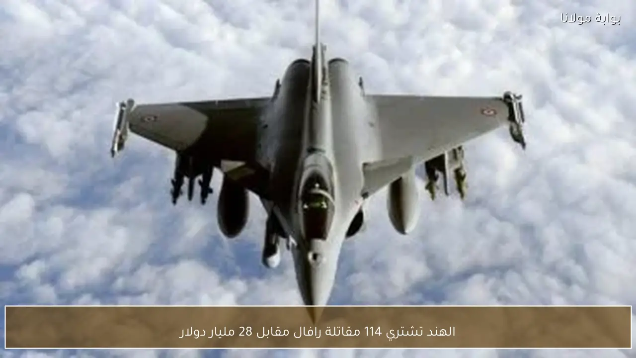 الهند تشتري 114 مقاتلة رافال مقابل 28 مليار دولار